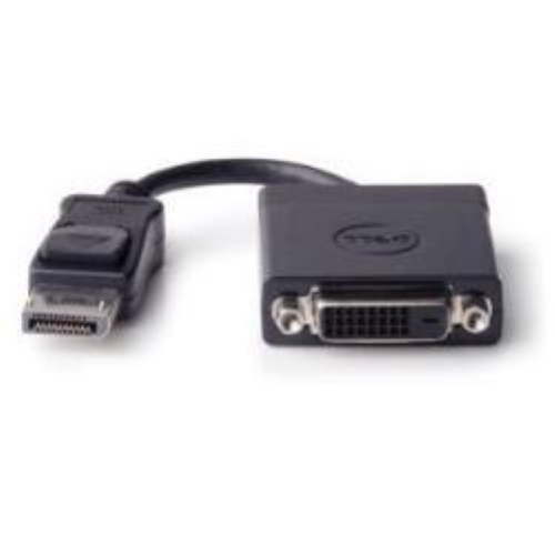 DELL ADATTATORE VIDEO DA DISPLAYPORT MASCHIO A DVI FEMMINA NERO